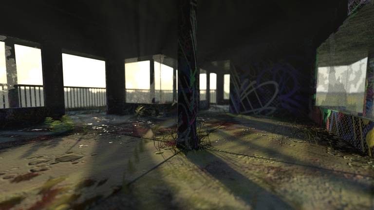 3D environment modeling by Mario Tébar
