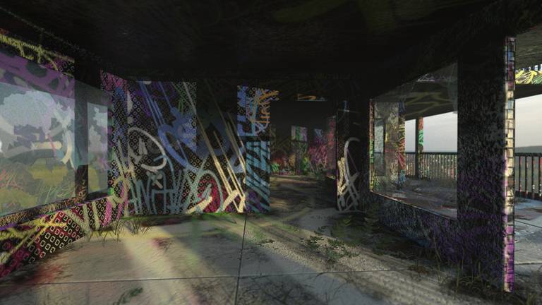 3D environment modeling by Mario Tébar