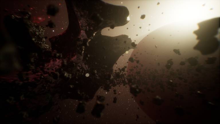 Procedural Asteroids by Mario Tébar