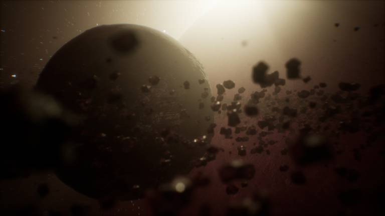 Procedural Asteroids by Mario Tébar