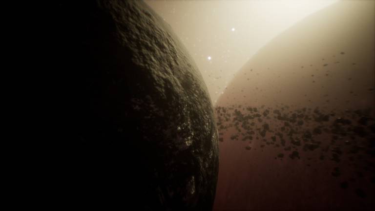 Procedural Asteroids by Mario Tébar