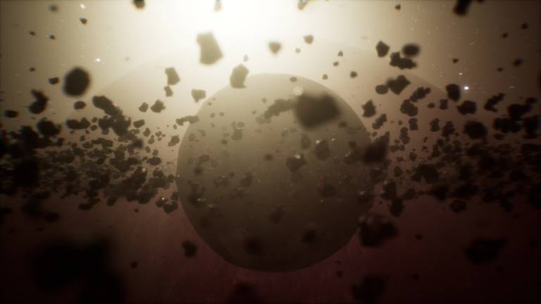 Procedural Asteroids by Mario Tébar