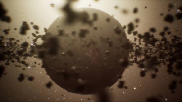 Procedural Asteroids by Mario Tébar