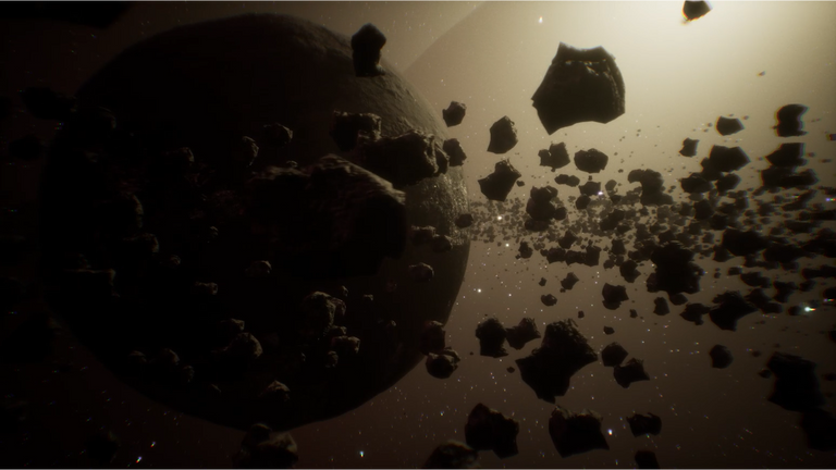Procedural Asteroids by Mario Tébar