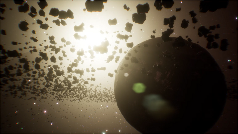 Procedural Asteroids by Mario Tébar