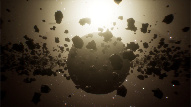 Procedural Asteroids by Mario Tébar