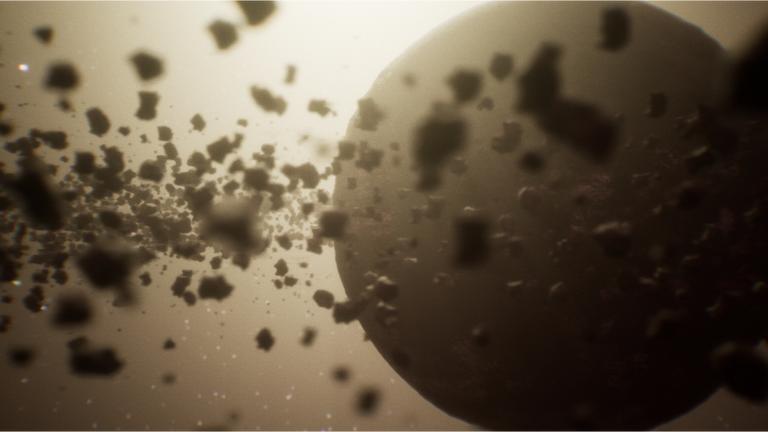 Procedural Asteroids by Mario Tébar