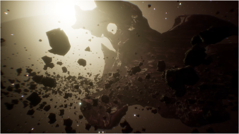 Procedural Asteroids by Mario Tébar