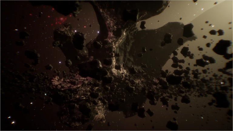 Procedural Asteroids by Mario Tébar