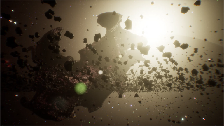 Procedural Asteroids by Mario Tébar